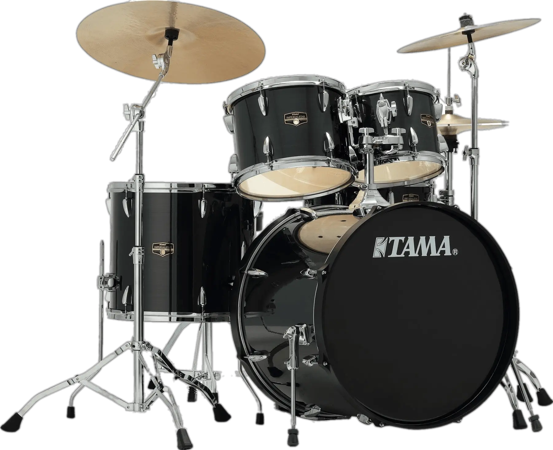  Large Drum Kit Transparent Png Tama Acoustic Drum Set Drum Sticks Png