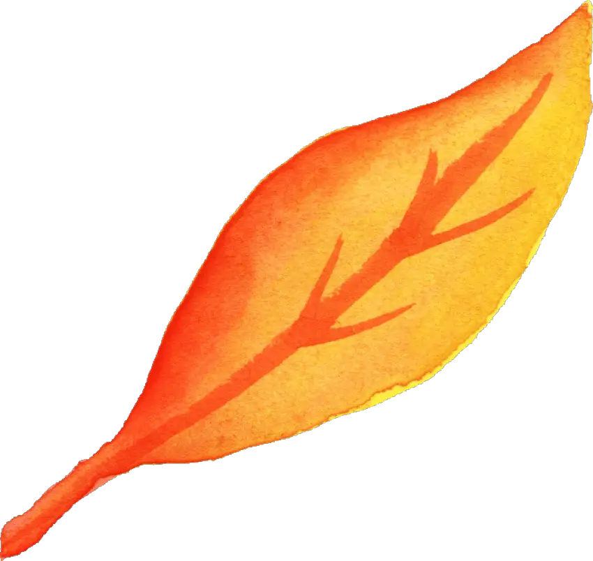  6 Watercolor Yellow Leaf Png Transparent Onlygfxcom Fall Watercolor Leaf Png Autumn Leaves Png