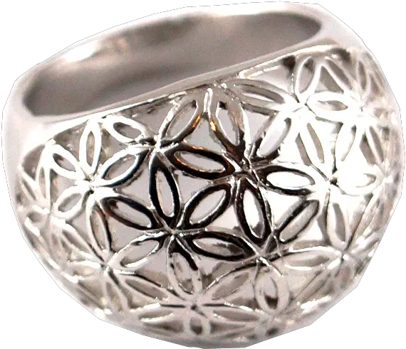  Flower Of Life Ring Titanium Ring Png Life Ring Png