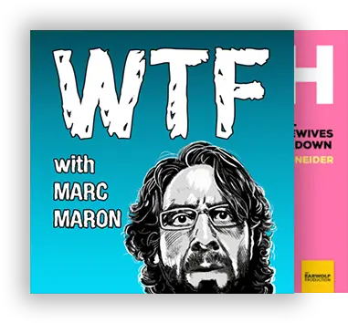  The Wondery Network Stitcher Premium Wtf With Marc Maron Png Stitcher Logo Png