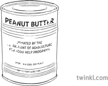  Ww2 Peanut Butter Tin Spread Food Wwii Second World War Cylinder Png Cod Ww2 Logo Png