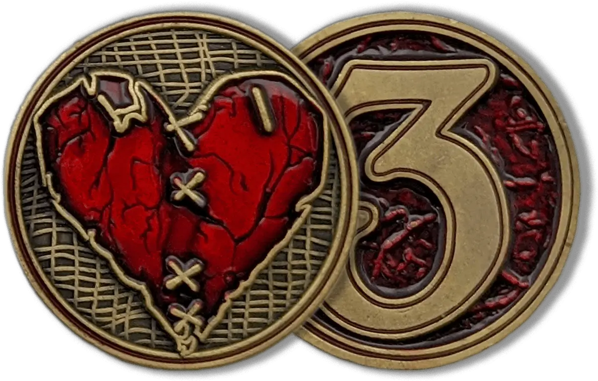  Wounded Heart Metal Healthwound Tokens Luxury Playstyle Solid Png Dishonored Icon