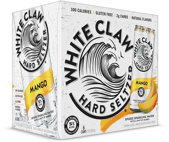  Tigerjoes White Claw 6 Pack Png White Claw Png