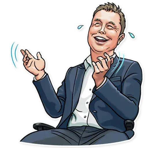  Download Free Png Laugh Elon Musk Stickers Png Laugh Png