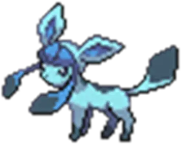  Glaceon Glaceon Sprite Black And White Png Glaceon Png