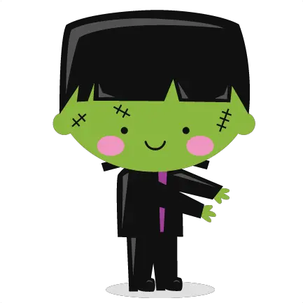  Fcpb33 Cute Frankenstein Cartoon Png Frankenstein Png