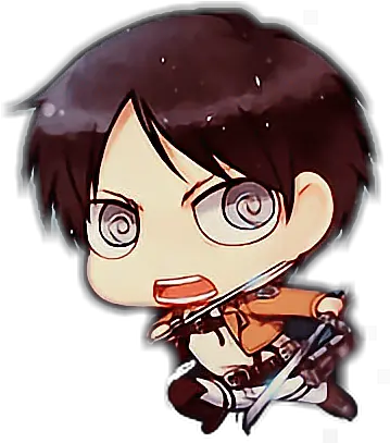  Eren Jaeger Sticker Eren Jaeger Mini Png Eren Jaeger Transparent