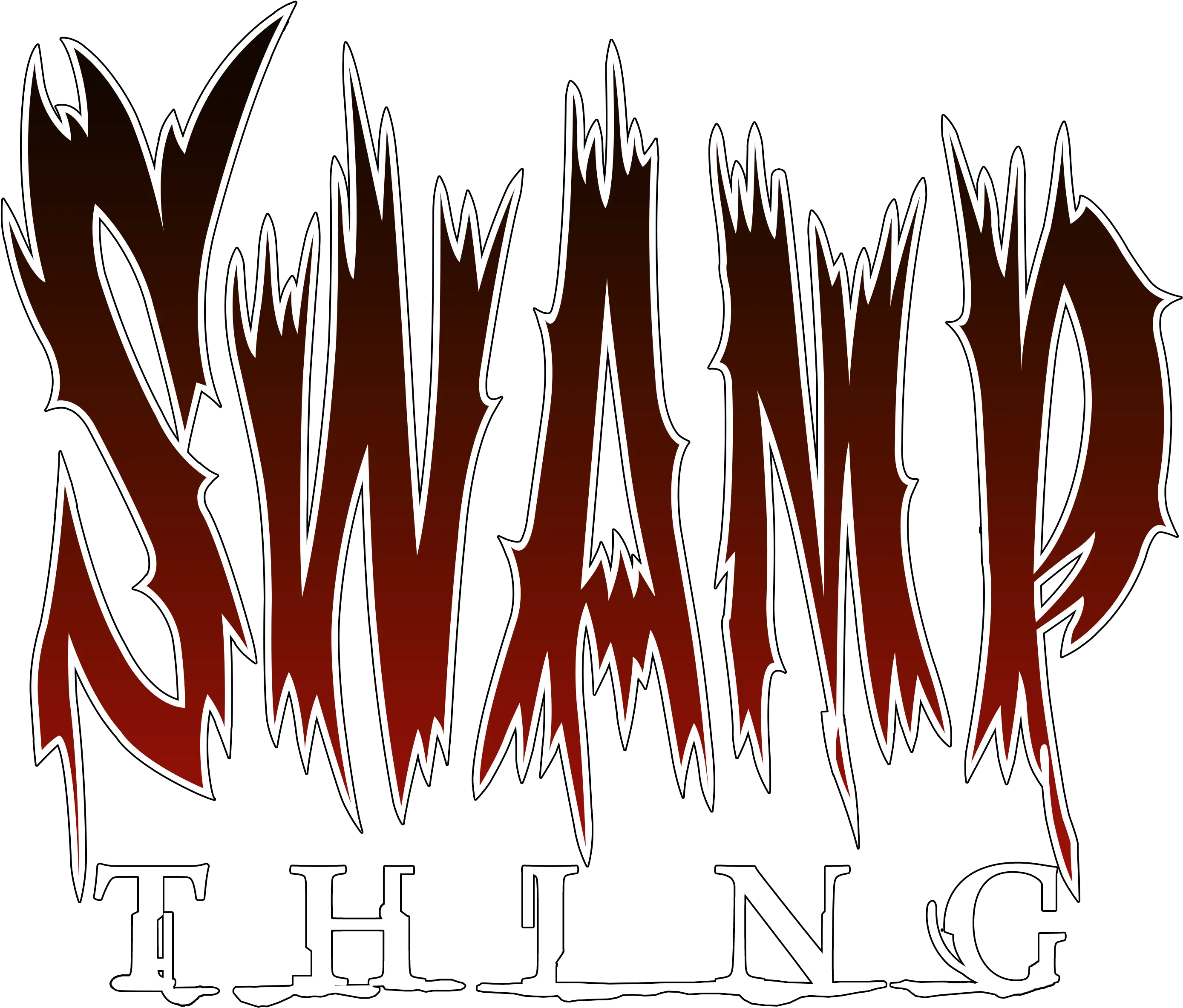  Swamp Volume 3 Logo Recreated Horizontal Png Thing 1 Logo