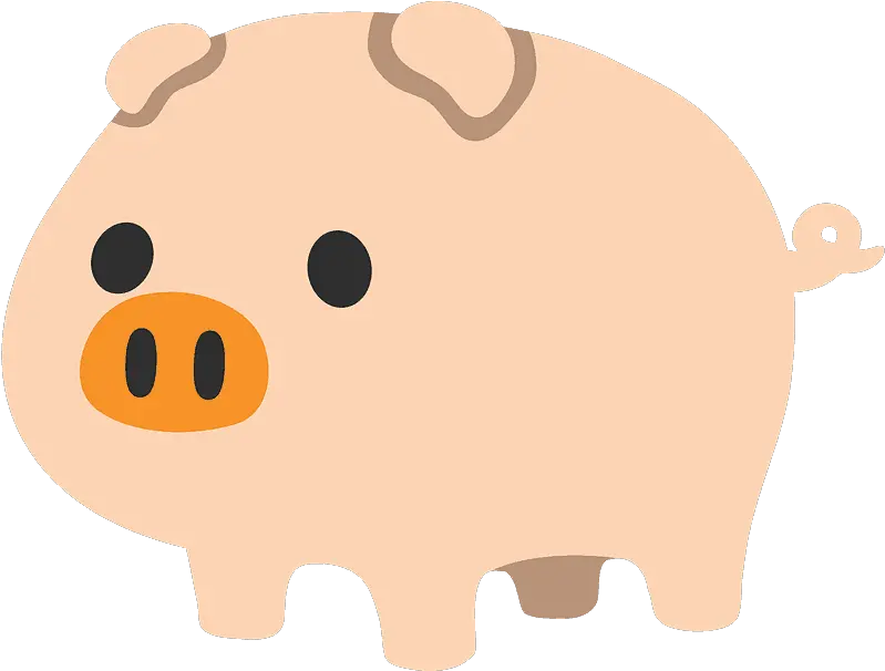  Pig Emoji Clipart Domestic Pig Png Pig Emoji Png