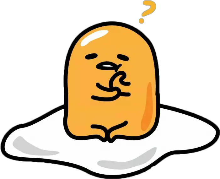  Download And Character Gudetama Sanrio Translucency Gudetama Transparent Png Stickers Png