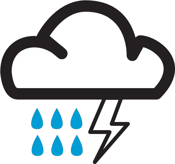  Rain And Thunder Storm Symbol Logo Download Logo Icon Rainy Weather Symbol Png Storm Icon Png