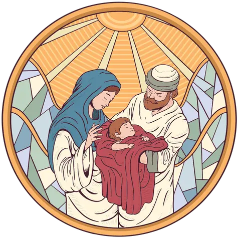  Nativity Graphics To Download Nativity Illustration Png Nativity Of Our Lord Icon