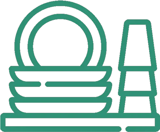  Green Touch Home Cleaning Hard Png Clean Dishes Icon