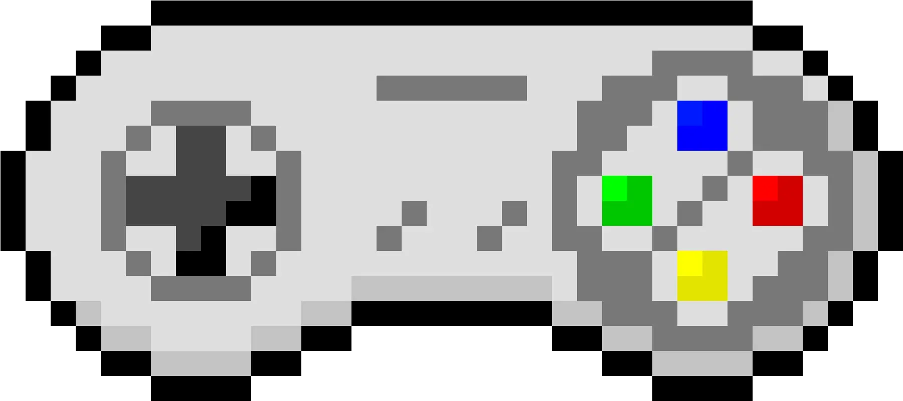  Snes Controller Pixel Art Maker Controller Pixel Art Png Snes Png