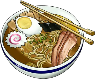  S00130 Ramen Bowl Sticker Png Ramen Png