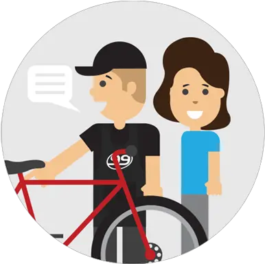 Bike Delivery Conversation Png Bike Delivery Icon