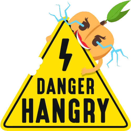  Danger Hangry Peach Life Sticker Danger Hangry Peach Life Png Rei Hino Icon