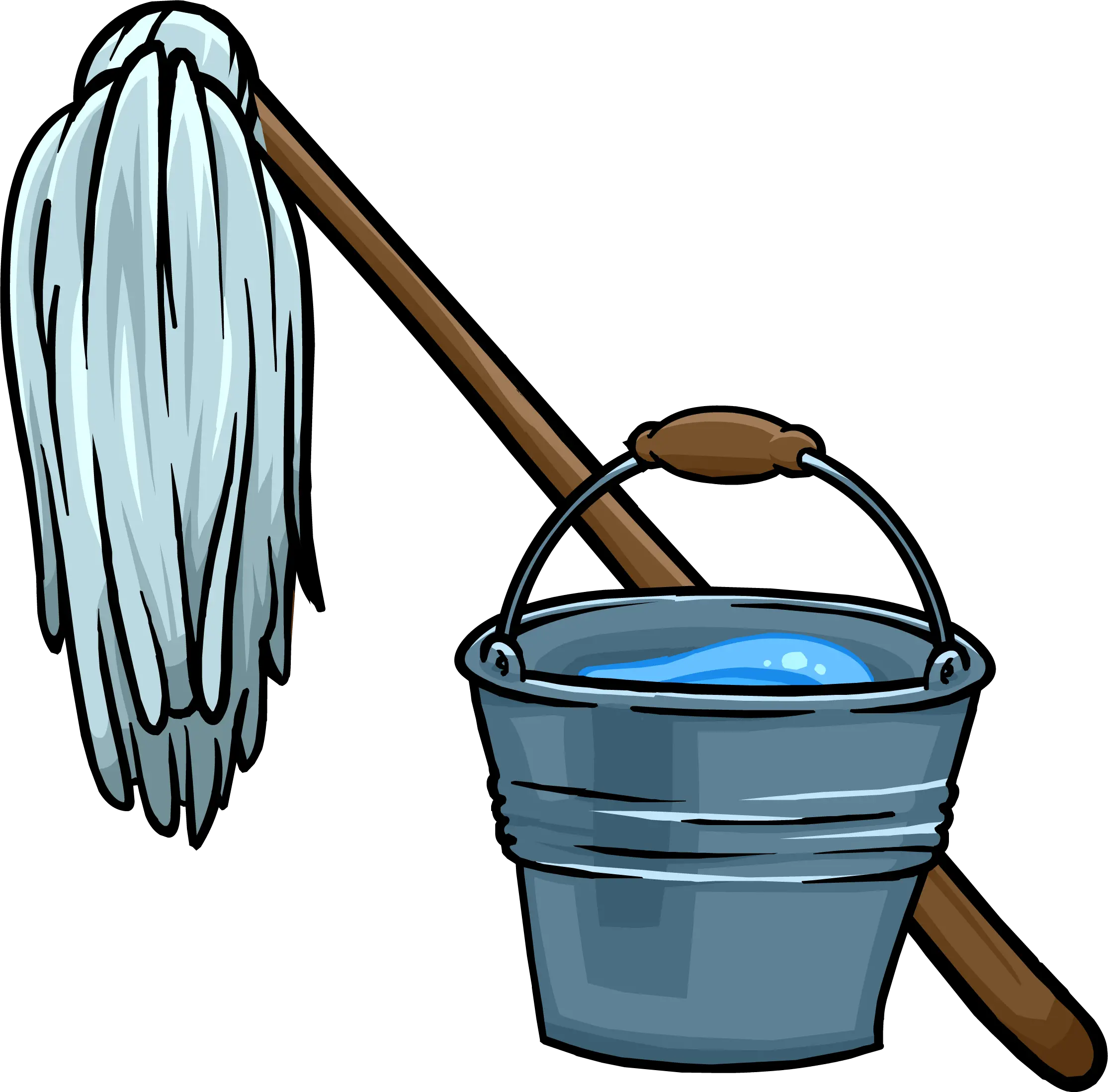  Transparent Background Mop Clipart Png Mop And Bucket Clipart Bucket Transparent Background