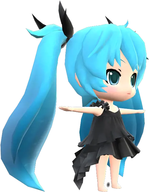  3ds Hatsune Miku Project Mirai 2 Miku Deep Sea Girl Cartoon Png Miku Png