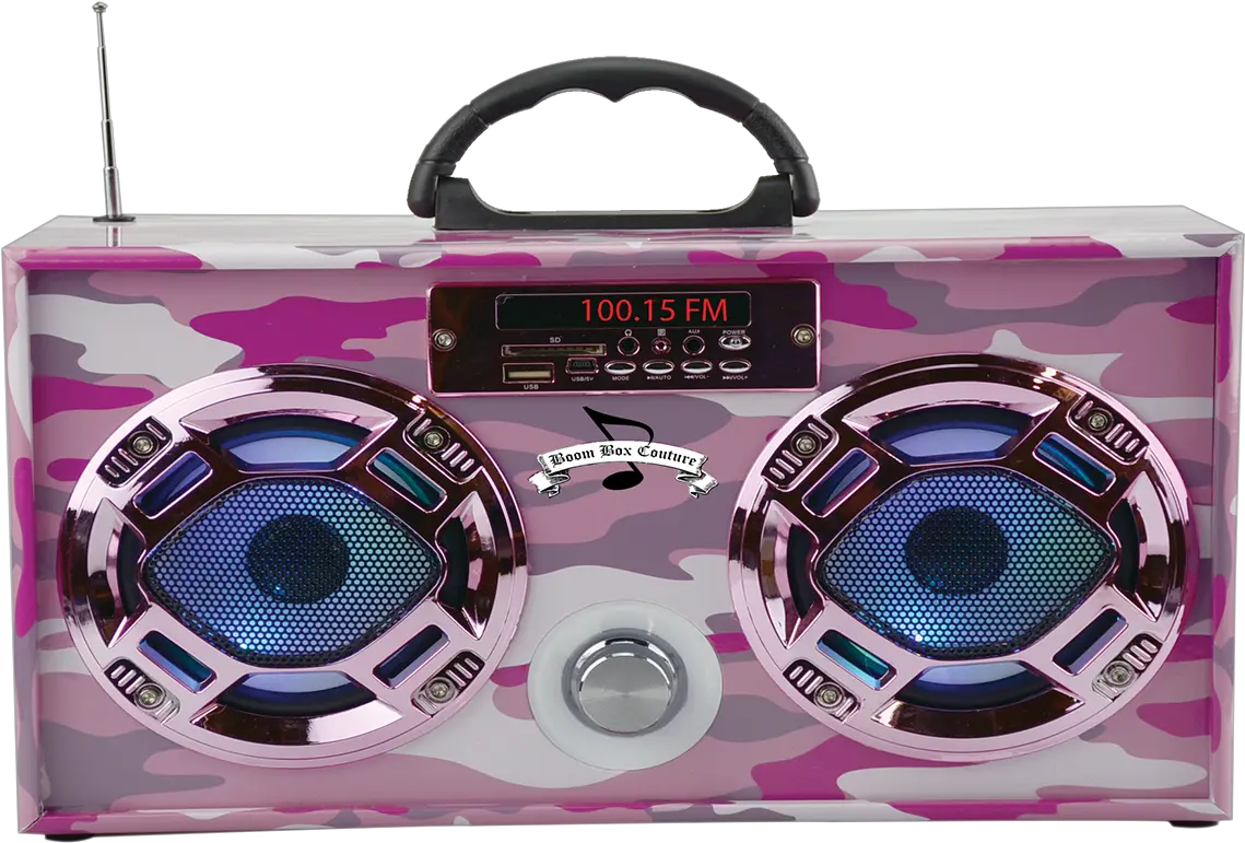  Download Mini Boom Box Pink Boombox Png Boom Box Png