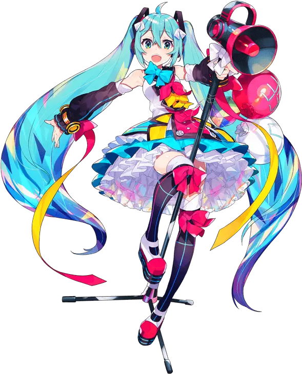  Birthday Message Project For Hatsune Miku A Collaboration Hatsune Miku Magical Mirai 2018 Png Miku Transparent