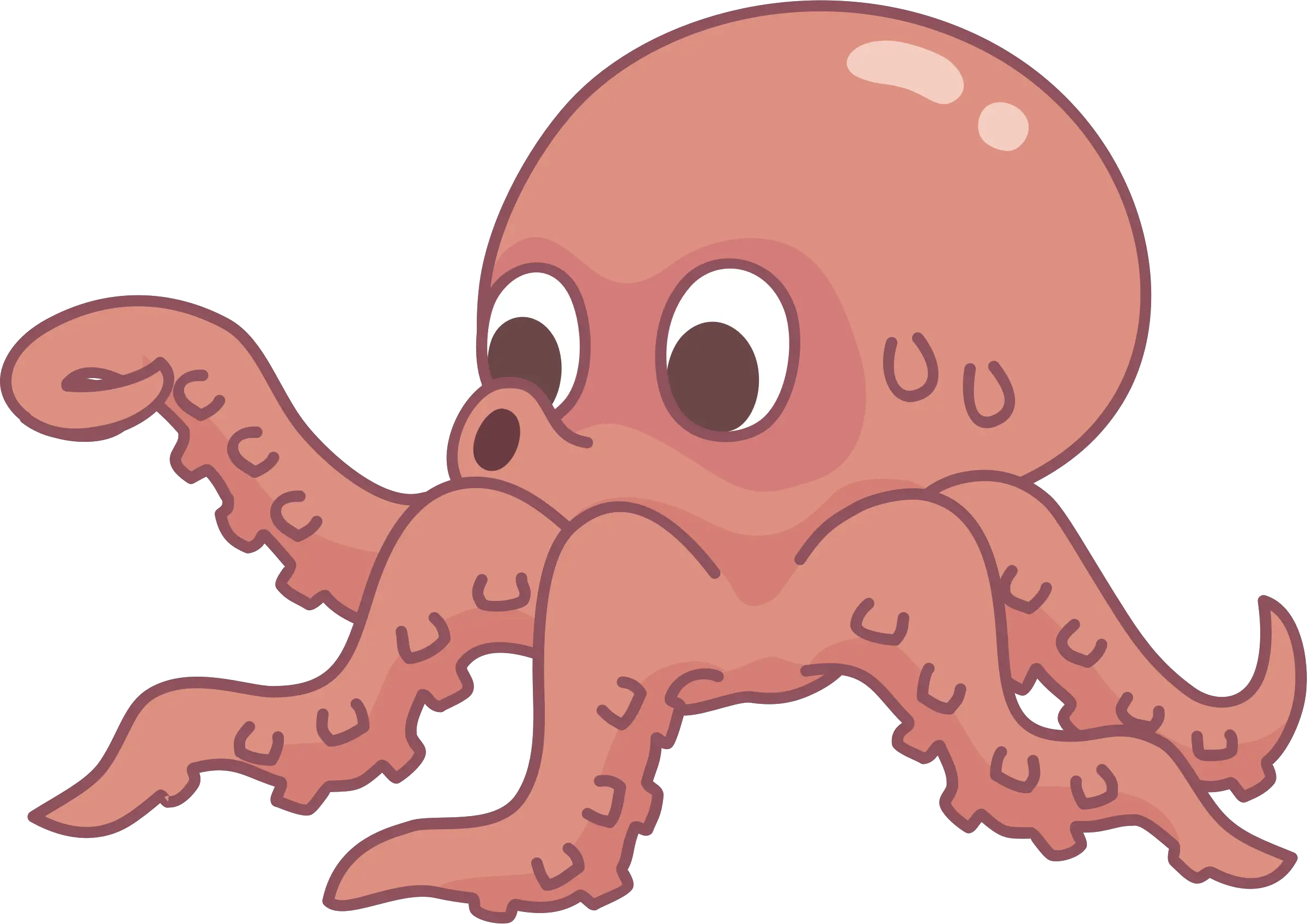  Marine Invertebrates Organ Octopus Png Transparent Background Octopus Clipart Png Octopus Png