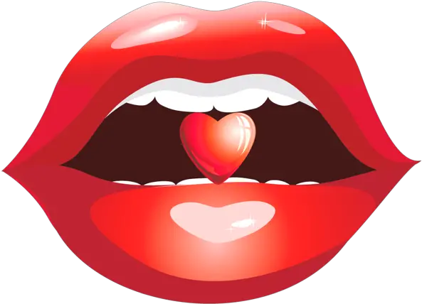  Com Heart Lips Transparent Png Smile Mouth Png