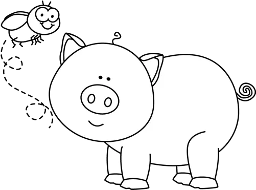  Download Free Png Pig Clipart Black And White My Cute Pig Clipart Black And White My Cute Graphics Pig Clipart Png