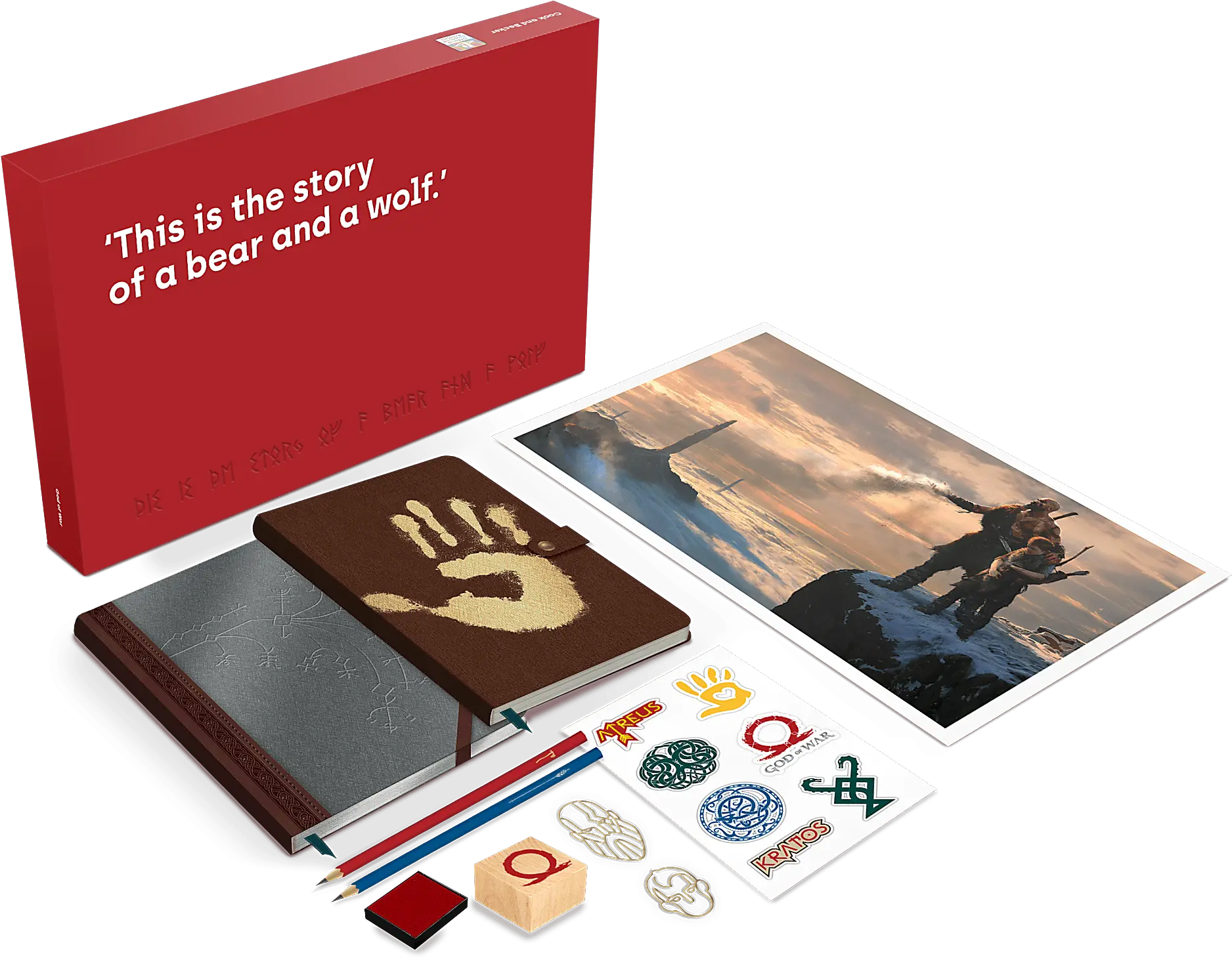  Cook And Becker Reveals Limited Edition God Of War Notebook Png Kratos Transparent