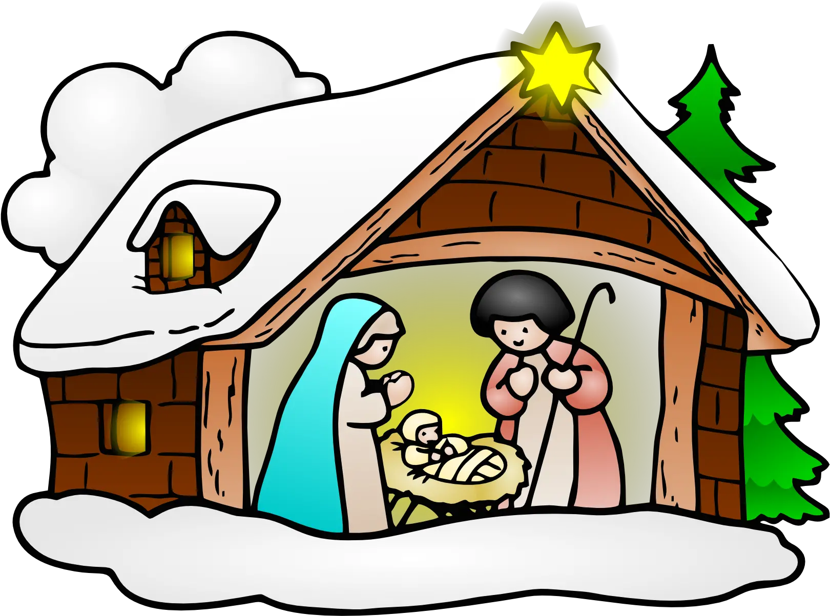  Nativity Free To Use Clipart Religious Christmas Clip Art Png Nativity Png