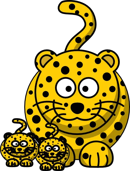  Leopard Cheetah Huntingleopard Transparent Png Images U2013 Free Cartoon Amur Leopard Leopard Png