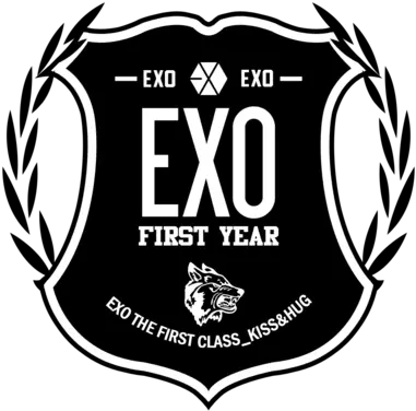  Kpop Thing July 2014 Exo Logo First Year Png Sm Entertainment Logo