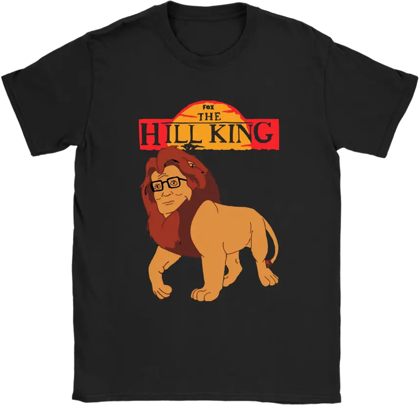  Fox The Hill King Hank Lion Unisex Png Hank Hill Transparent