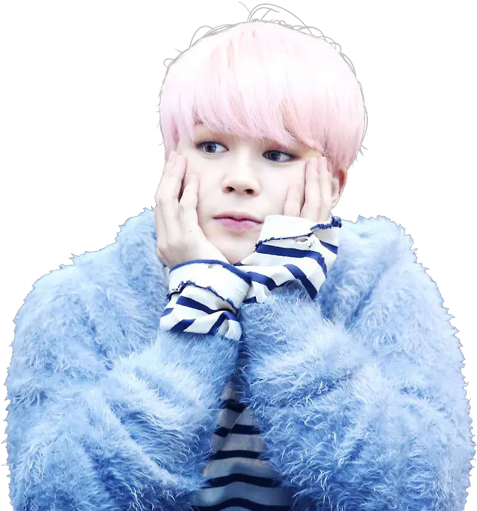  Download Bts Jimin Blue Navy Cute Pink People White Bts Jimin Cute Png Bts Jimin Transparent