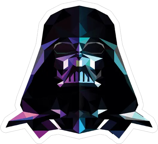  Download Darth Vader Core Sticker Origami Png Vader Png