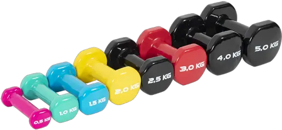  Vinyl Dipped Dumbells Dumbbell Png Dumbell Png