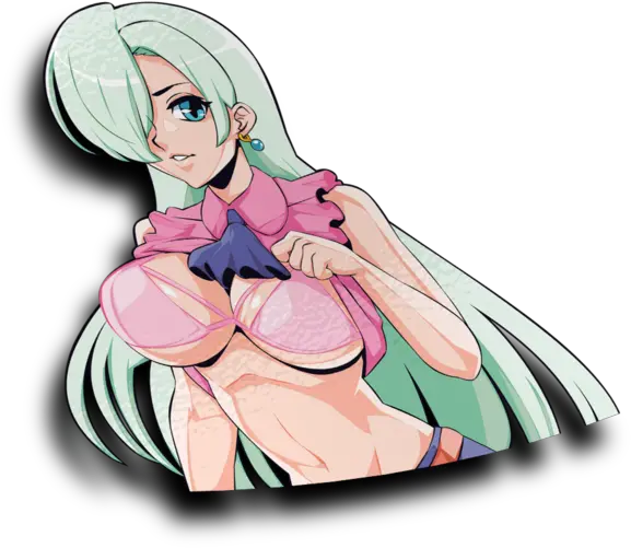  Elizabeth Peeker Sticker Fairy Png Anime Tears Png