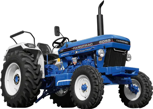  Farmtrac 6055 F20 Farmtrac Tractor Png Tractor Png