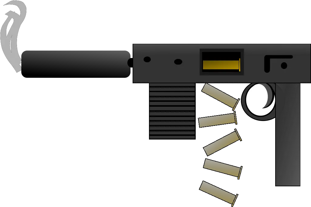  Automatic Gun 2 Svg Clip Arts Download Download Clip Art Gun Clip Art Png Gun Clipart Png