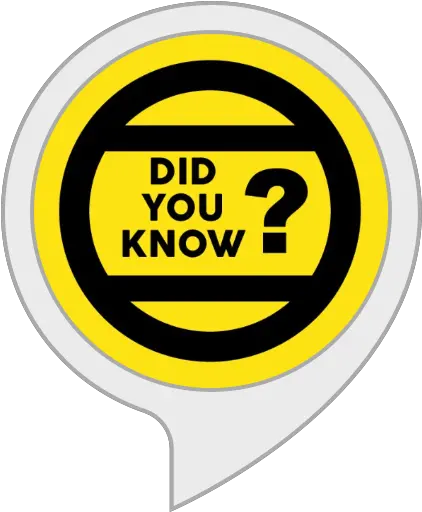  Amazoncom Did You Know Facts Alexa Skills Circle Png Did You Know Png