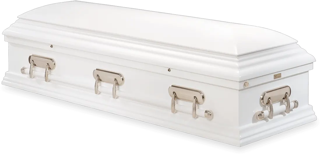  Heavenly White U2013 William Barrett U0026 Sons White Coffins Png Coffin Png