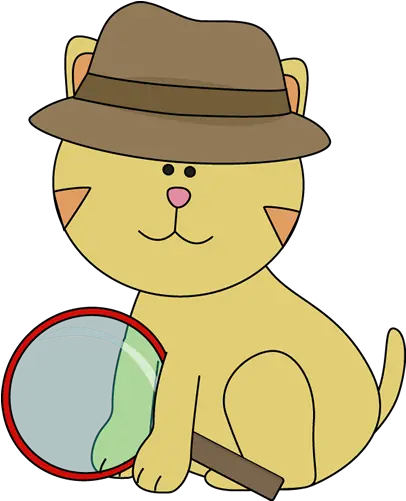  Detective Woman Clipart Detective Cat 405x500 Png Clip Art Cat Detective Detective Png