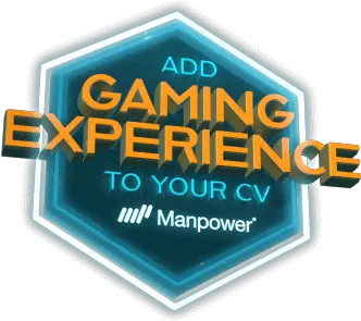  Manpower Add Gaming Experience To Your Cv Gaming Experience Logo Png Quiz Logo Game