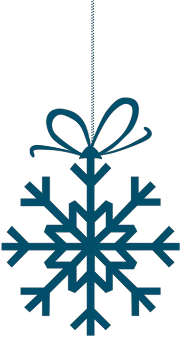  Bow Snowflake Ice Christmas Frost Christmas Snowflake Vector Png Frost Border Png