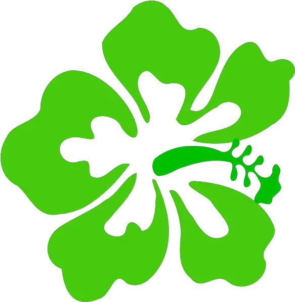  Green Tropical Flower Png Clip Arts For Green Tropical Flower Clipart Tropical Flower Png