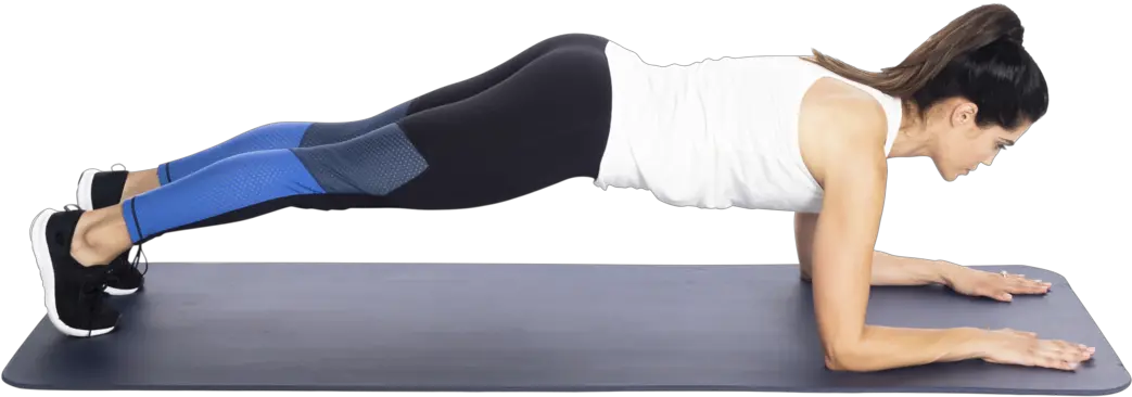  20 Plank Exercises To Do Healt 1424639 Png Press Up Plank Png