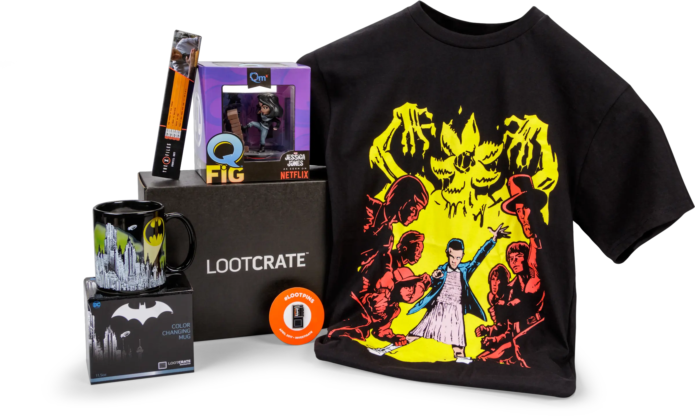  Jessica Jones Q Fig Loot Crate Loot Crate Stranger Things Png Jessica Jones Png