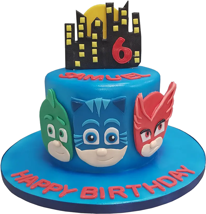  Pj Masks Pj Mask Cake Png Pj Masks Png