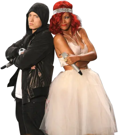  Download Eminem Rihanna Eminem And Rihanna 2019 Png Rihanna Transparent Background