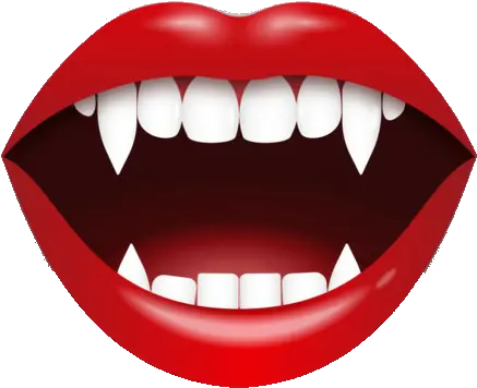  Boca Animated Vampire Teeth Png Mouth Transparent